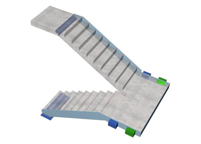Elasto-Line lépéshanggátló rendszer